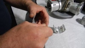 Подготовка лопастей для установки в ступицу винта изменяемого шага GR