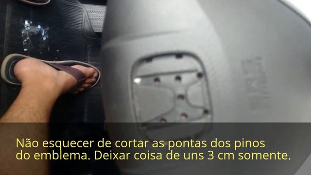 Substituição do emblema do volante HONDA смотреть онлайн