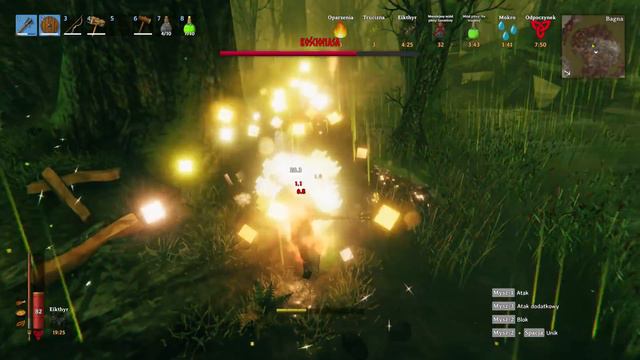 Valheim PL #8 - Kościoszlam - Walka z Bonemass 3 boss | Solo Gameplay PL смотреть онлайн