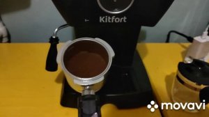 кофе из кофеварки китфорт (kt-706) #китфорт #kitfort  #кофе