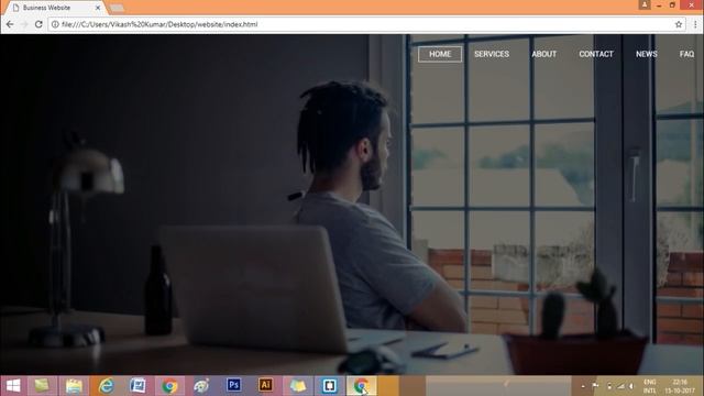 How To Create A Website Using HTML And CSS Step By Step Website Tutorial смотреть онлайн