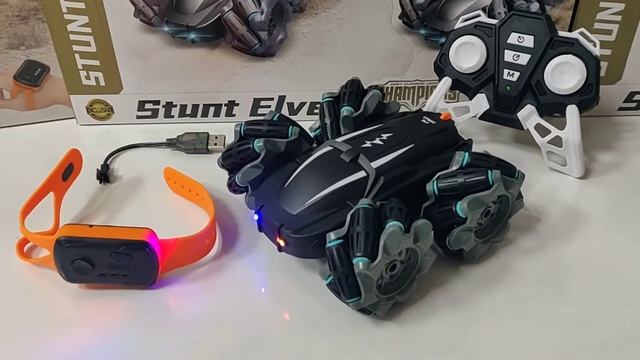 Машинка-багги с управлением жестом руки Stunt Elves перевертыш + пульт (2023) смотреть онлайн