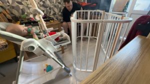 Расширяем детскую кроватку #timelaps #таймлапс