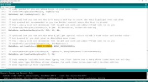 Menu library for touch screens and/or mechanical buttons - ILI9341 displays