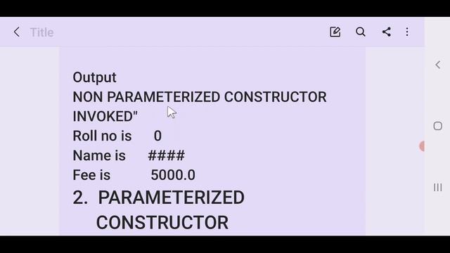 default /parameterized/non parameterized /copy  |types of constructors |constructor part 2|b.tech