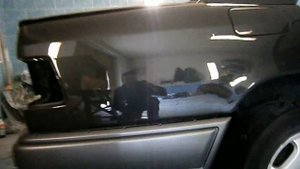 конечный результат покраски мерс124