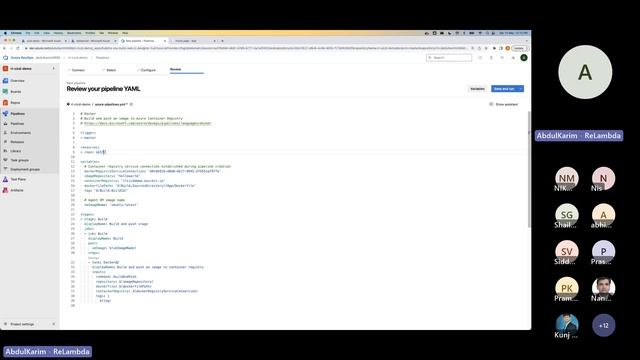 Microservices CI/CD pipelines with Azure DevOps and Azure Kubernetes Service by Abdul Karim Memon смотреть онлайн