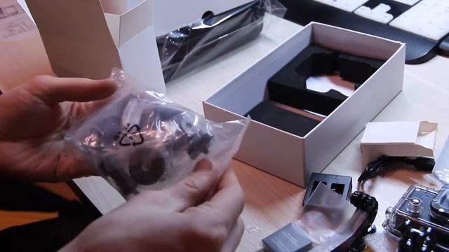 Распаковка экшн-камеры Git2 c Аликэкспресс. Unpacking Action Camera Git2. смотреть онлайн