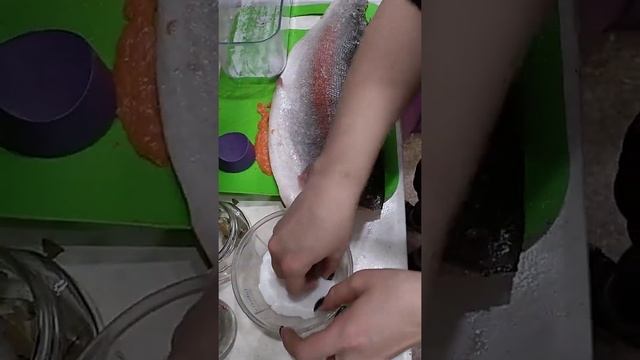 Засолка форели