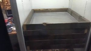 работа самодельной автоматической сушилки для грибов