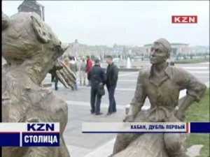 Алексей Воробьев на съемках в Казани