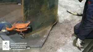 Сборка каркаса ковша экскаватора. ЗАВОД КОВШЕЙ