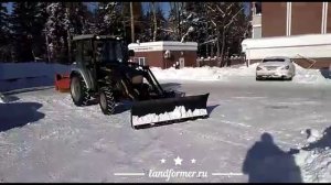 Скаут 504 отвал и кун Landformer