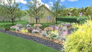 Рокарий, д.Малынь Серебряно-Прудского района МО / Rockery, Moscow region