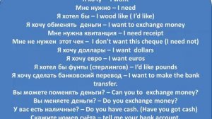 учить английский урок 15 общение в банке надписи указатели на английском