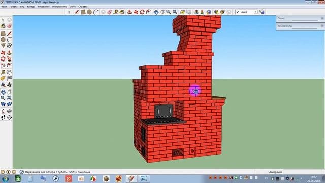ОБЗОР ТЕПЛУШКА С КАМИНОМ ЛВ - 03