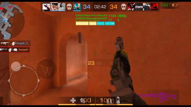 300 FPS на ТЕЛЕФОНЕ STANDOFF2 | POCO X4 GT