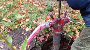 Водоканал промыл водопроводные сети в Щёлково-7
