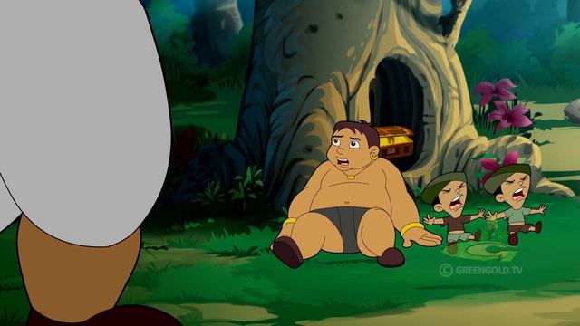 Chhota Bheem - Khazane Ki Khoj | Daku Mangal Singh ke Kahani | Kids video in Hindi смотреть онлайн