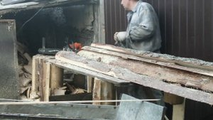 Как быстрей и удобней пилить горбыль. Часть первая.