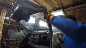 Замена двери багажника Daewoo Matiz