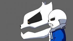 LSF!Sans gaster blaster test animation (undersave:LSF(my undertale au's))