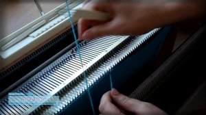 Закрытие петель на вязальной машинке