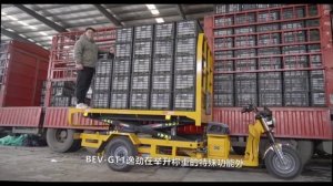 Трицикл с гидравлическим подъемником. Zongshen, промо-ролик.
