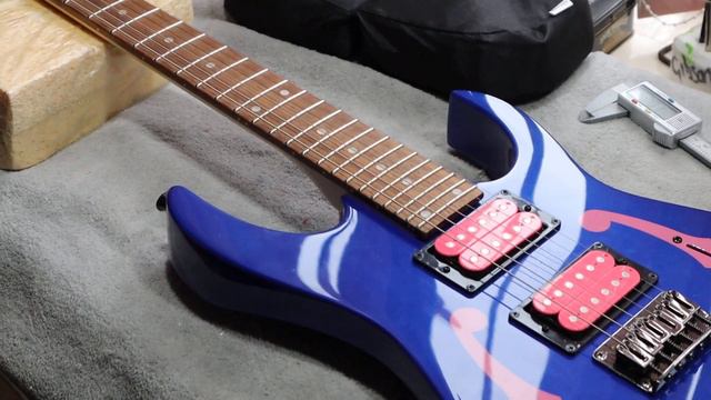 A noisy USA Thinline and an Ibanez Mikro go on the bench