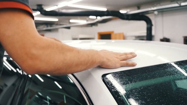 Оклейка крыши ŠKODA KODIAQ черной виниловой пленкой смотреть онлайн