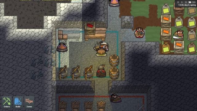 King under the Mountain Game Dev - Cooking soup смотреть онлайн