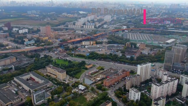 Дегунино и Бескудниково обзор с воздуха смотреть онлайн