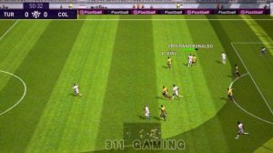 Turkey vs Colombia || pes 2021 mobile gameplay video || 311 Gaming