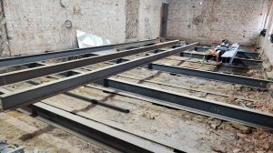 Замена всех балок перекрытия в старом фонде. Февраль 2023