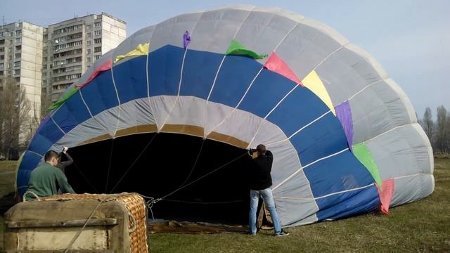 First balloon launch after winter / Первый запуск воздушного шара после зимы смотреть онлайн