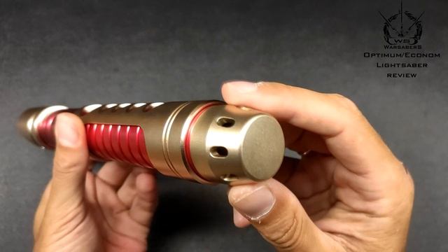 Демонстрация рукоятки светового меча Legend (RedGld) | Мастерская WarSabers - Световые мечи "Ученик смотреть онлайн