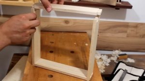 Поднос для стамесок с ласточкиными хвостами