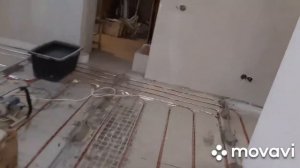 Фиброволокно для стяжки.Стяжка на тёплый водяной пол.