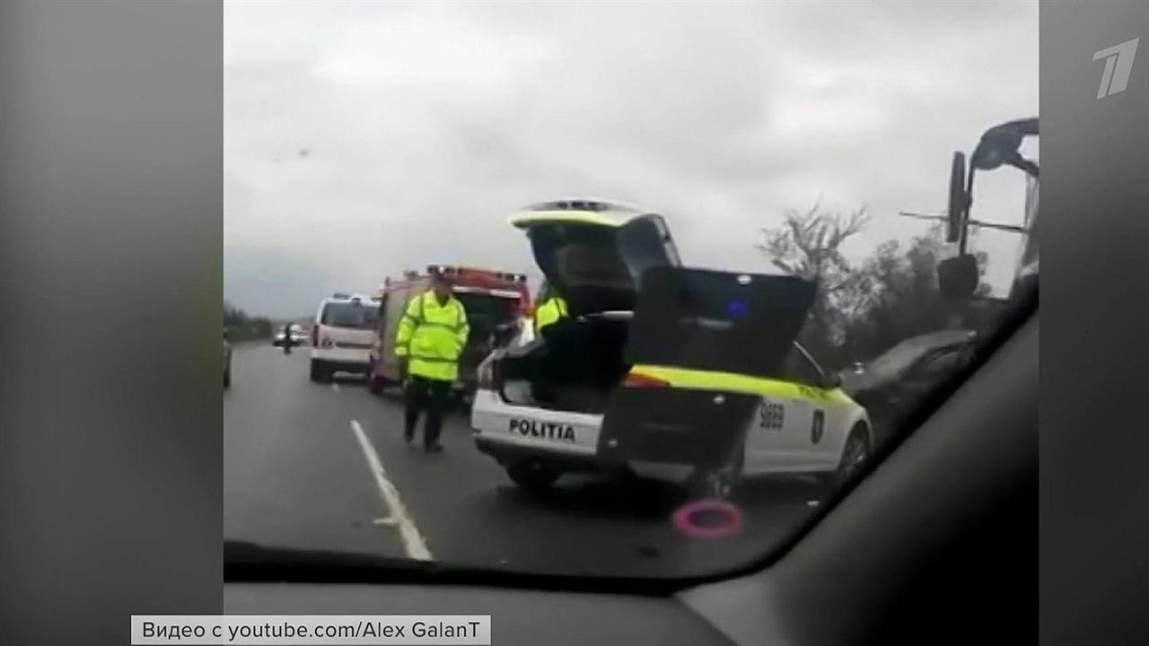 В Молдавии выясняют обстоятельства аварии, в которой пострадал президент страны Игорь Додон
