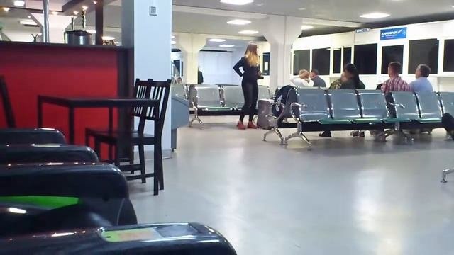 Аэропорт Емельяново. Старый терминал.Красноярск