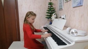 К Черни этюд 27 Пермякова Александра 8 лет. TalantOnline.ru