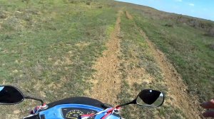 Поездка по степным дорогам.Бугры Бэра в Астраханской степи