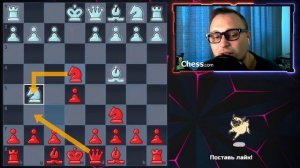 Контратака Тракслера черными  (защита двух коней)