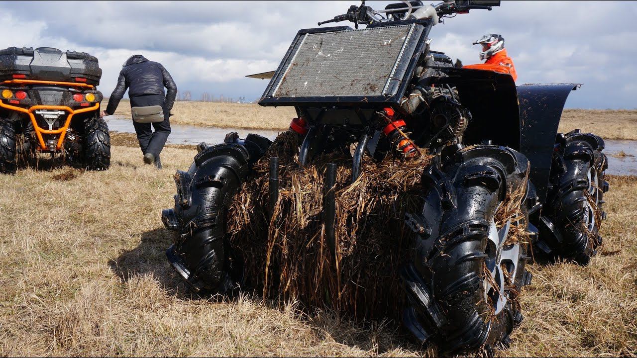 Квадроцикл из ВАЗ. Испытания и расход топлива смотреть онлайн
