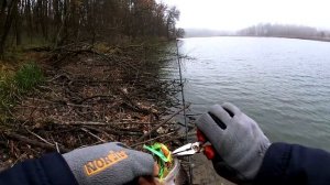 Рыбалка зимой на спиннинг.Щука и окунь на грушку. Блесна пуля