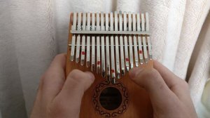 Morrowind theme on kalimba