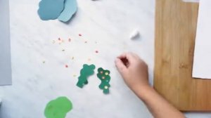 Деревья для макета из картона и зубочисток (бурундуки:))