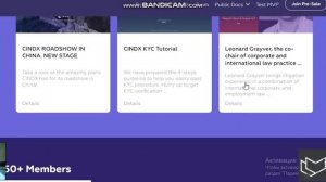 CINDX.   Знакомство с сайтом проекта