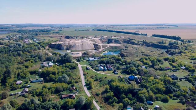 Ягубовский карьер с квадрокоптера