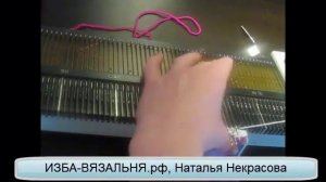 Двойной вязаный КАПОР-капюшон пелериной для младенца⚡Вязание капора-КАПЮШОНА на вязальной машине